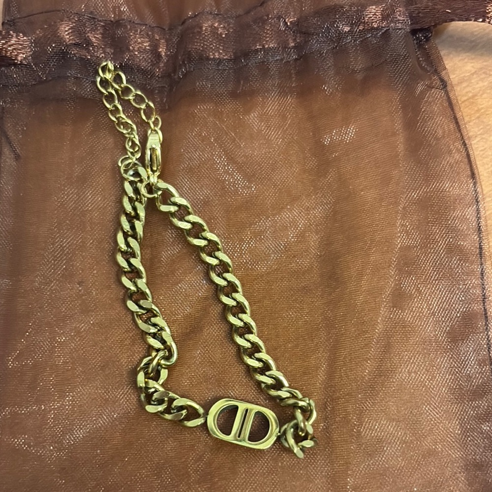 Gold Chain Bracelet